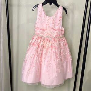 American Princess Blush Pink Embroidered Dress